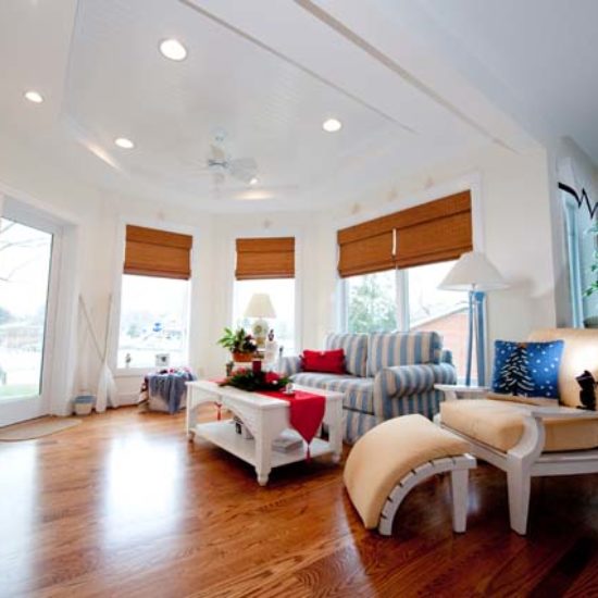 Winner of the 2009 Award of Excellence – Two story Nantucket style home on the waterfront